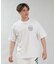 【限定】RVCA/BG041P03 半袖 Tシャツ バックプリント CIRCLE BALANCE OE ST ルーカ メンズ ムラサキスポーツ限定