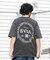 【限定】RVCA/BG041P03 半袖 Tシャツ バックプリント CIRCLE BALANCE OE ST ルーカ メンズ ムラサキスポーツ限定