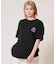 RVCA/BG043203 半袖 Tシャツ バックプリント DAISY VA BOX LOGO LOOSE FIT SS TEE ルーカ レディース ムラサキスポーツ