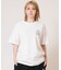 RVCA/BG043203 半袖 Tシャツ バックプリント DAISY VA BOX LOGO LOOSE FIT SS TEE ルーカ レディース ムラサキスポーツ