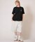 RVCA/BG043203 半袖 Tシャツ バックプリント DAISY VA BOX LOGO LOOSE FIT SS TEE ルーカ レディース ムラサキスポーツ