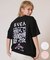 RVCA/BG043203 半袖 Tシャツ バックプリント DAISY VA BOX LOGO LOOSE FIT SS TEE ルーカ レディース ムラサキスポーツ