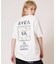 RVCA/BG043203 半袖 Tシャツ バックプリント DAISY VA BOX LOGO LOOSE FIT SS TEE ルーカ レディース ムラサキスポーツ