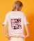 RVCA/BG043203 半袖 Tシャツ バックプリント DAISY VA BOX LOGO LOOSE FIT SS TEE ルーカ レディース ムラサキスポーツ