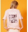 RVCA/BG043203 半袖 Tシャツ バックプリント DAISY VA BOX LOGO LOOSE FIT SS TEE ルーカ レディース ムラサキスポーツ