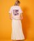 RVCA/BG043203 半袖 Tシャツ バックプリント DAISY VA BOX LOGO LOOSE FIT SS TEE ルーカ レディース ムラサキスポーツ