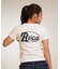 RVCA/BG043207 半袖 Tシャツ バックプリント CORRAL SS BABY TEE ルーカ レディース ムラサキスポーツ