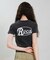 RVCA/BG043207 半袖 Tシャツ バックプリント CORRAL SS BABY TEE ルーカ レディース ムラサキスポーツ