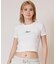 RVCA/BG043211 半袖 Tシャツ クロップド丈 ショート丈 RVCA SS BABY TEE ルーカ レディース ムラサキスポーツ