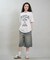 RVCA/BG043215 半袖 Tシャツ ルーズフィット ロゴ SOUVENIR LOGO LOOSE FIT T ルーカ レディース ムラサキスポーツ