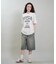 RVCA/BG043215 半袖 Tシャツ ルーズフィット ロゴ SOUVENIR LOGO LOOSE FIT T ルーカ レディース ムラサキスポーツ