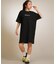 RVCA/BG043355 ワンピース バックプリント ルーズフィット LOOSE FIT SS LOGO DRESS ルーカ レディース ムラサキスポーツ