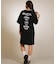 RVCA/BG043355 ワンピース バックプリント ルーズフィット LOOSE FIT SS LOGO DRESS ルーカ レディース ムラサキスポーツ