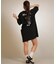 RVCA/BG043355 ワンピース バックプリント ルーズフィット LOOSE FIT SS LOGO DRESS ルーカ レディース ムラサキスポーツ