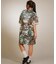 RVCA/BG043355 ワンピース バックプリント ルーズフィット LOOSE FIT SS LOGO DRESS ルーカ レディース ムラサキスポーツ