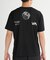 RVCA/BG04A218 速乾 軽量 ストレッチ 半袖 Tシャツ バックプリント YIN AND YAN BALANCE VENT TEE ルーカ メンズ ムラサキスポーツ