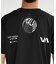 RVCA/BG04A218 速乾 軽量 ストレッチ 半袖 Tシャツ バックプリント YIN AND YAN BALANCE VENT TEE ルーカ メンズ ムラサキスポーツ