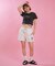 RVCA/BG04C214 半袖 Tシャツ クロップド丈 ショート丈 BIRD OF PREY CROPPED MINI ルーカ レディース ムラサキスポーツ