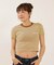 RVCA/BG04C215 半袖 Tシャツ ボーダー RVCA BORDER MINI TEE ルーカ レディース ムラサキスポーツ