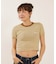 RVCA/BG04C215 半袖 Tシャツ ボーダー RVCA BORDER MINI TEE ルーカ レディース ムラサキスポーツ