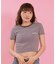 RVCA/BG04C215 半袖 Tシャツ ボーダー RVCA BORDER MINI TEE ルーカ レディース ムラサキスポーツ