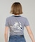 RVCA/BG04C215 半袖 Tシャツ ボーダー RVCA BORDER MINI TEE ルーカ レディース ムラサキスポーツ