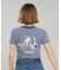 RVCA/BG04C215 半袖 Tシャツ ボーダー RVCA BORDER MINI TEE ルーカ レディース ムラサキスポーツ