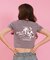RVCA/BG04C215 半袖 Tシャツ ボーダー RVCA BORDER MINI TEE ルーカ レディース ムラサキスポーツ