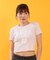 RVCA/BG04C216 半袖 Tシャツ クロップド丈 ショート丈 RHINESTONE MINI TEE ルーカ レディース ムラサキスポーツ