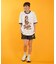 RVCA/BG04C218 半袖 Tシャツ オーバーサイズ HULA RINGER BAGGIE TEE ルーカ レディース ムラサキスポーツ