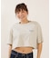 RVCA/BG04C219 半袖 Tシャツ クロップド丈 ショート丈 ルーズフィット HAWAII CROPPED LOOSE FIT ルーカ レディース ムラサキスポーツ