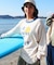 BILLA BONG/調温機能 BG014058 長袖 Tシャツ ロンT LE SURF LE LOVE LS TEE ビラボン レディース ムラサキスポーツ