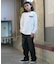 DC /キッズ YLT264517 長袖 Tシャツ ロンT 子供服 バックプリント ディーシー 男の子 女の子 ムラサキスポーツ