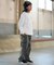 DC /キッズ YLT264518 長袖 Tシャツ ロンT 子供服 バックプリント ディーシー 男の子 女の子 ムラサキスポーツ