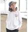 DC /キッズ YLT264519 長袖 Tシャツ ロンT 子供服 バックプリント ディーシー 男の子 女の子 ムラサキスポーツ