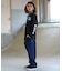 DC /キッズ YLT264519 長袖 Tシャツ ロンT 子供服 バックプリント ディーシー 男の子 女の子 ムラサキスポーツ