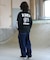 DC /キッズ YLT264519 長袖 Tシャツ ロンT 子供服 バックプリント ディーシー 男の子 女の子 ムラサキスポーツ