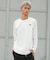 THE NORTH FACE/ロングスリーブ ES スクエアロゴティー NT82671 長袖Tシャツ  ザ・ノースフェイス ユニセックス メンズ ムラサキスポーツ【正規代理店】