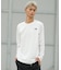 THE NORTH FACE/ロングスリーブ ES スクエアロゴティー NT82671 長袖Tシャツ  ザ・ノースフェイス ユニセックス メンズ ムラサキスポーツ【正規代理店】