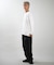 THE NORTH FACE/ロングスリーブ ES スクエアロゴティー NT82671 長袖Tシャツ  ザ・ノースフェイス ユニセックス メンズ ムラサキスポーツ【正規代理店】