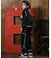 NEWERA/キッズ 15135388 セットアップ対応 Youth Oversized Piping Jacket ユース オーバーサイズド パイピング ジャケット 子供服 ニューエラ 男の子 女の子 ムラサキスポーツ