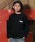 NEWERA/キッズ 15138149 YOUTH L/S COTTON TEE TAGGING LOGO 長袖 Tシャツ 子供服 ニューエラ 男の子 女の子 ムラサキスポーツ