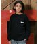 NEWERA/キッズ 15138149 YOUTH L/S COTTON TEE TAGGING LOGO 長袖 Tシャツ 子供服 ニューエラ 男の子 女の子 ムラサキスポーツ