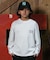 NEWERA/キッズ 15138154 YOUTH L/S COTTON TEE ARCHIVE LOGO 長袖 Tシャツ 子供服 ニューエラ 男の子 女の子 ムラサキスポーツ