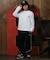 NEWERA/キッズ 15138154 YOUTH L/S COTTON TEE ARCHIVE LOGO 長袖 Tシャツ 子供服 ニューエラ 男の子 女の子 ムラサキスポーツ