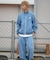 adidas/KGJ38 トラックジャケット デニム M STADIUM ウォッシュデニムジャケット ジャージ アディダス メンズ ムラサキスポーツ