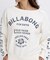 BILLABONG/BG014003 トレーナー スウェット クロップド丈 ショート丈 2WAY BOAT NECK CREW ビラボン レディース ムラサキスポーツ