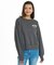 BILLABONG/BG014007 トレーナー スウェット 裏起毛 APPLIQUE LOOSE CREW ビラボン レディース ムラサキスポーツ