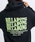 BILLABONG/BG014022 プルオーバー パーカー フーディー  バックプリント WAVE LOGO LOOSE FIT PARKA ビラボン レディース ムラサキスポーツ