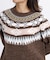 BILLABONG/BG014604 ニット セーター セットアップ対応 クルーネック FAIR ISLE CREW SWEATER クルーネック FAIR ISLE CREW SWEATER ビラボン レディース ムラサキスポーツ